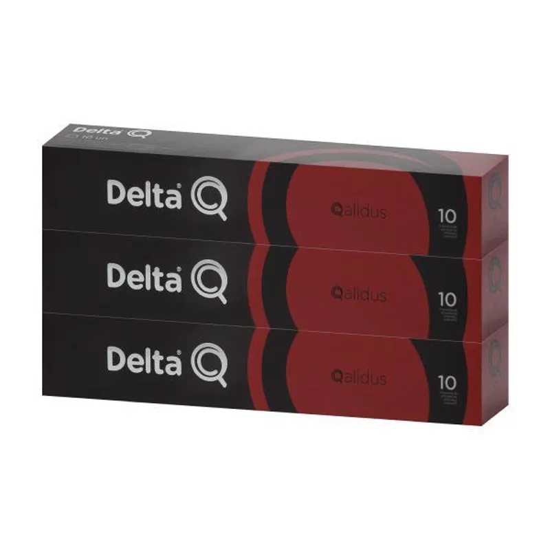 Combo Café Delta Q Qalidus Intensidade 10 - Leve 3 Pague 2