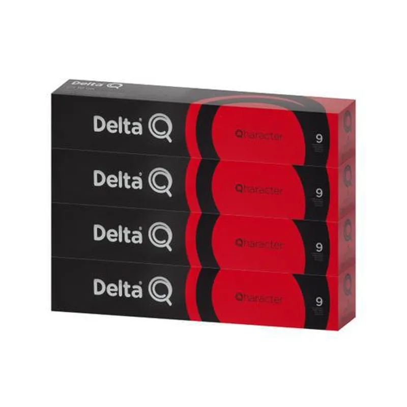 Combo Café Delta Q Qharacter Intensidade 9 - Leve 4 Pague 3