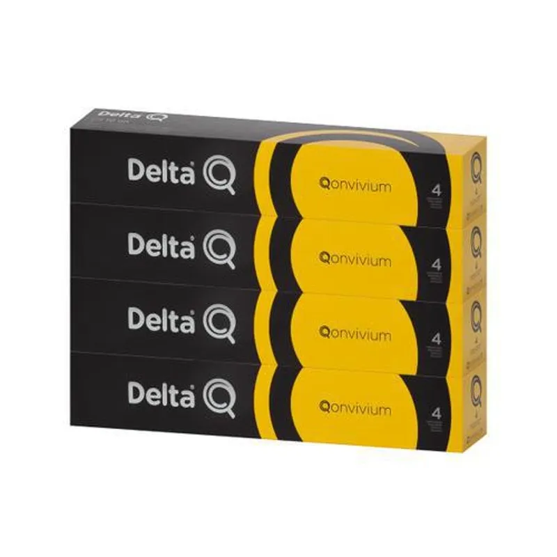 Combo Café Delta Q Qonvivium Intensidade 4 - Leve 4 Pague 3