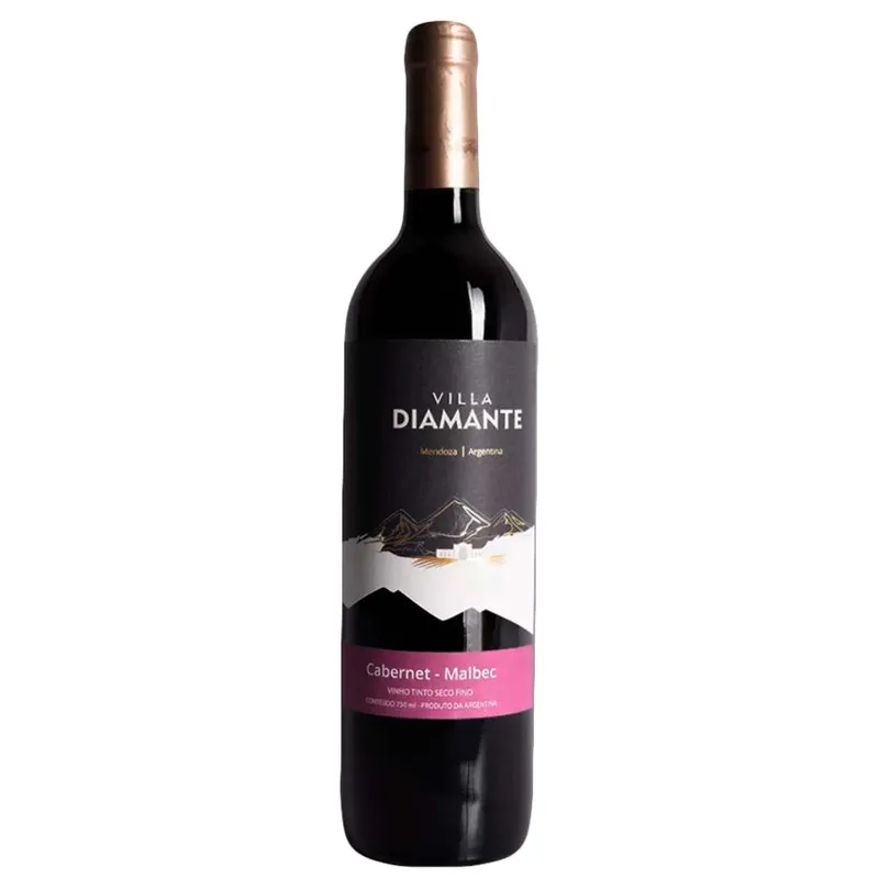 Vinho Villa Diamante Malbec Cabernet 750ml Argentina Tinto