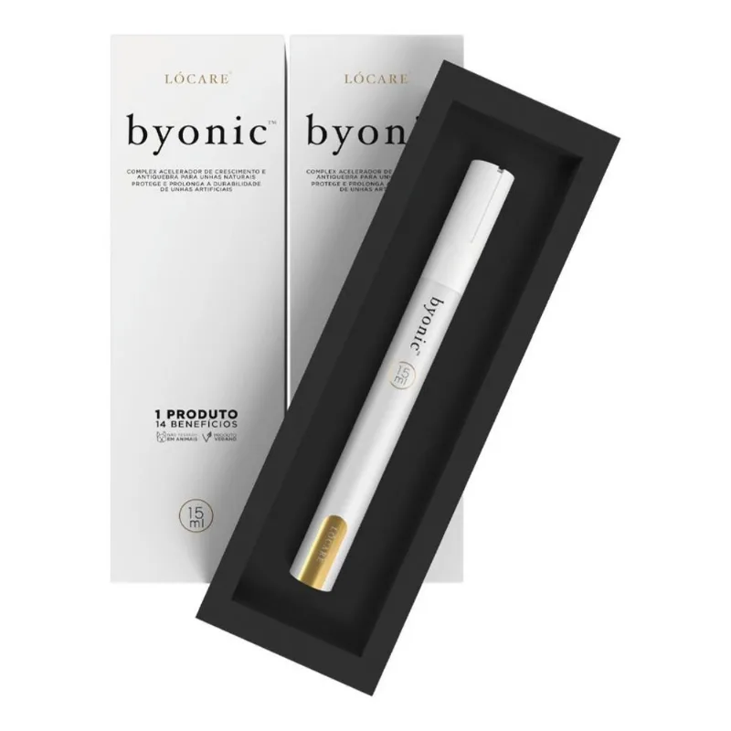 Complexo Byonic Crescimento E Anti Quebra De Unhas - Kit 2un