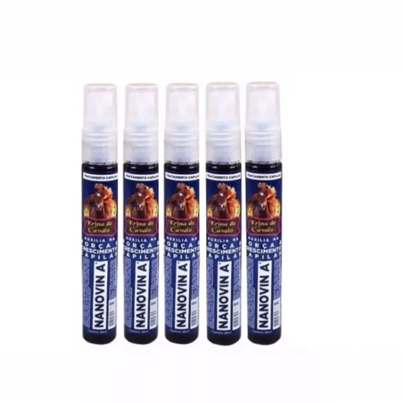 Kit Nanovin A Krina De Cavalo 30Ml 5 Unidades