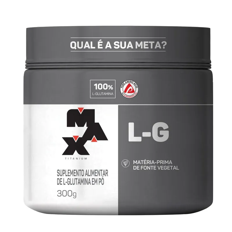 Glutamina L-G Max Titanium 300G