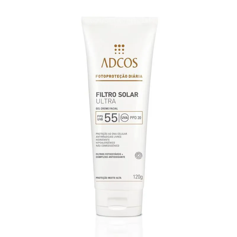 Adcos Filtro Solar Ultra Fps 55 - 120g