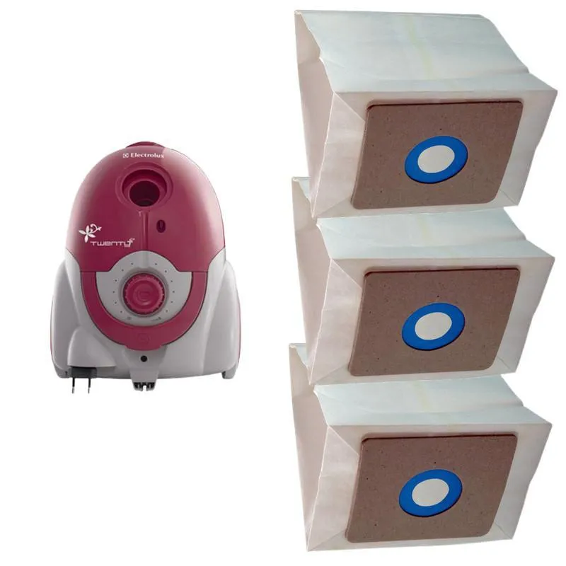 Kit Com 15 Saco Para Aspirador De Pó Electrolux Twenty