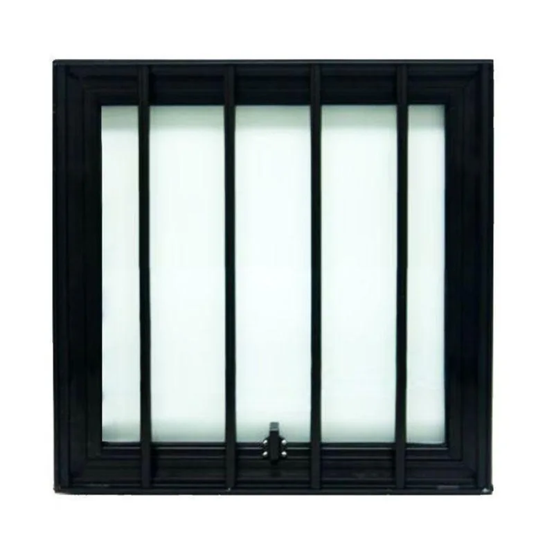 Maxiar Alto Padrão Esquadria Brasil Vetx 30x30 Preto Grade