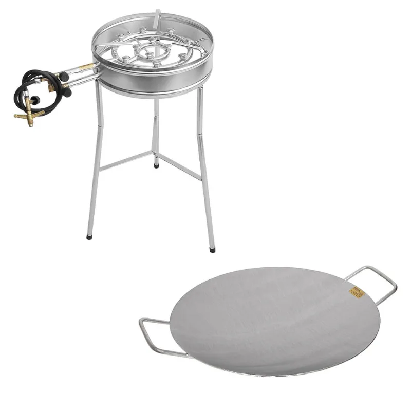 Kit Fogareiro 34cm 110.1 Disco 43cm Lixado 052 Papaléguas