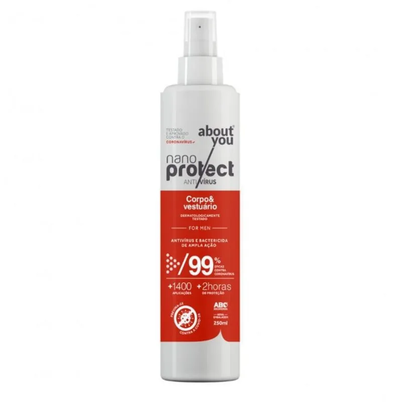Nanoprotect For Men Corpo/Roupas 250Ml