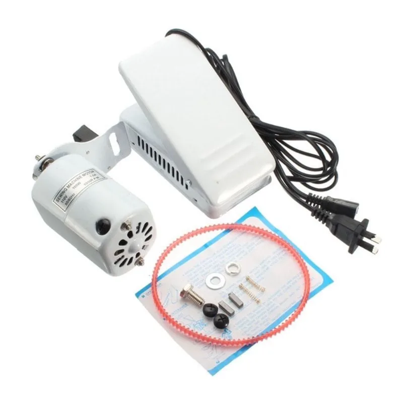 Motor doméstico completo para máquina de costura 220V branco
