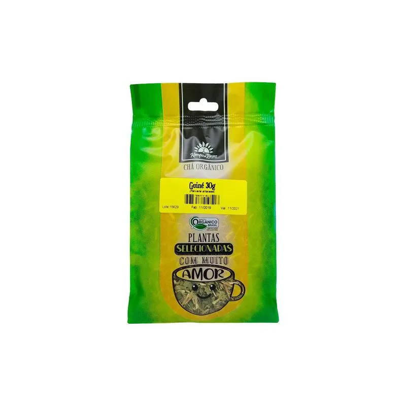 Guiné Orgânica 30g - Kampo De Ervas