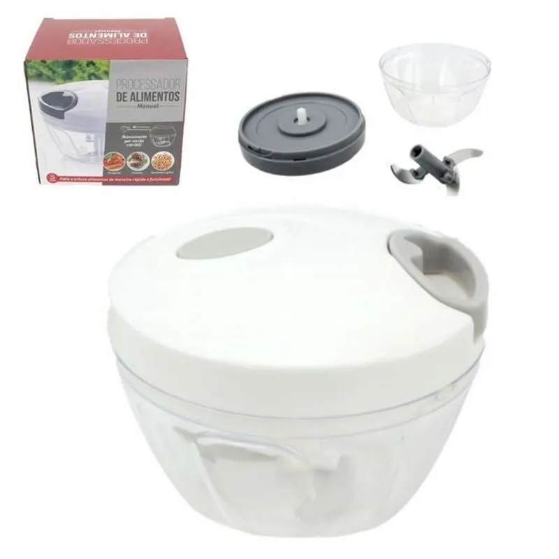 Triturador De Alho Cortador De Verduras Picador Alimentos