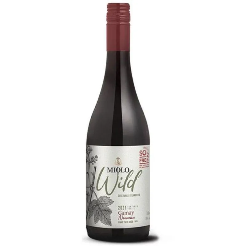 Kit 3 Vinho Miolo Wild Gamay Nouveau 2021 750ml