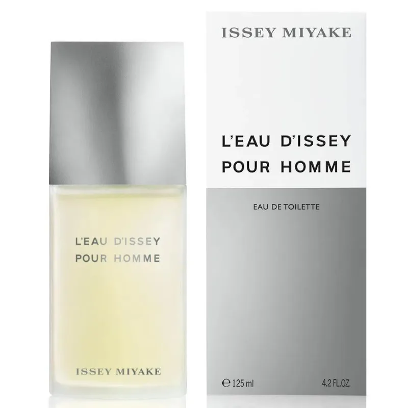 Perfume L'eau D'issey Pour Homme Masculino Eau De Toilette 125ml Amadeirado Aquático Issey Miyake