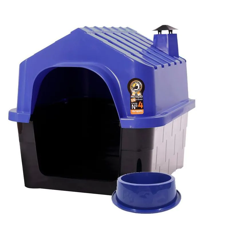 Casa Casinha Cachorro Nr. 4 + Comedouro 1000ml