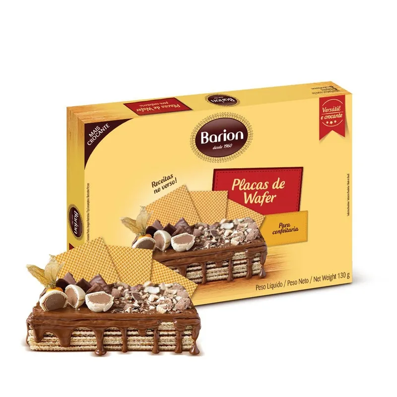 Placa De Wafer Barion 130G - Aprox 7 Placas Por Caixinha