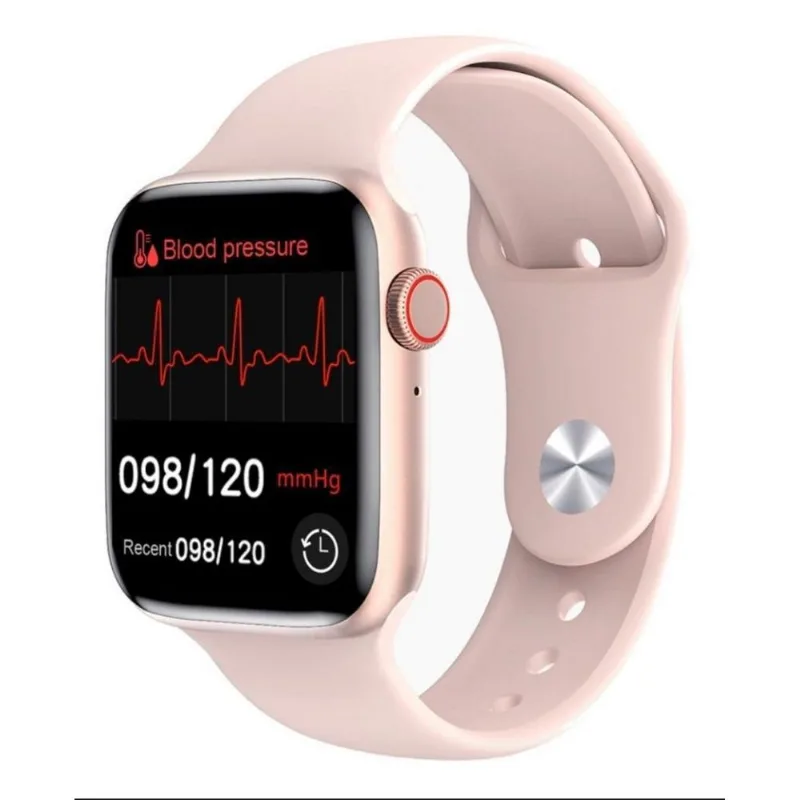 Smartwatch Feminino Digital Rosa Iwo W26 Touch Android Ios