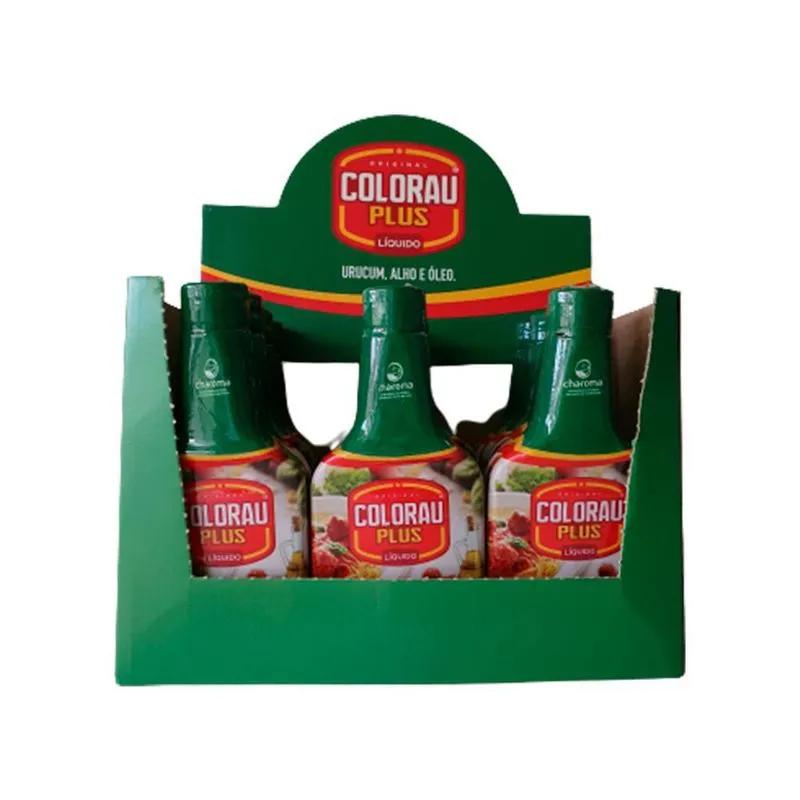 Colorau Plus - Urucum Alho E Óleo 270 Ml - Caixa Com 12un