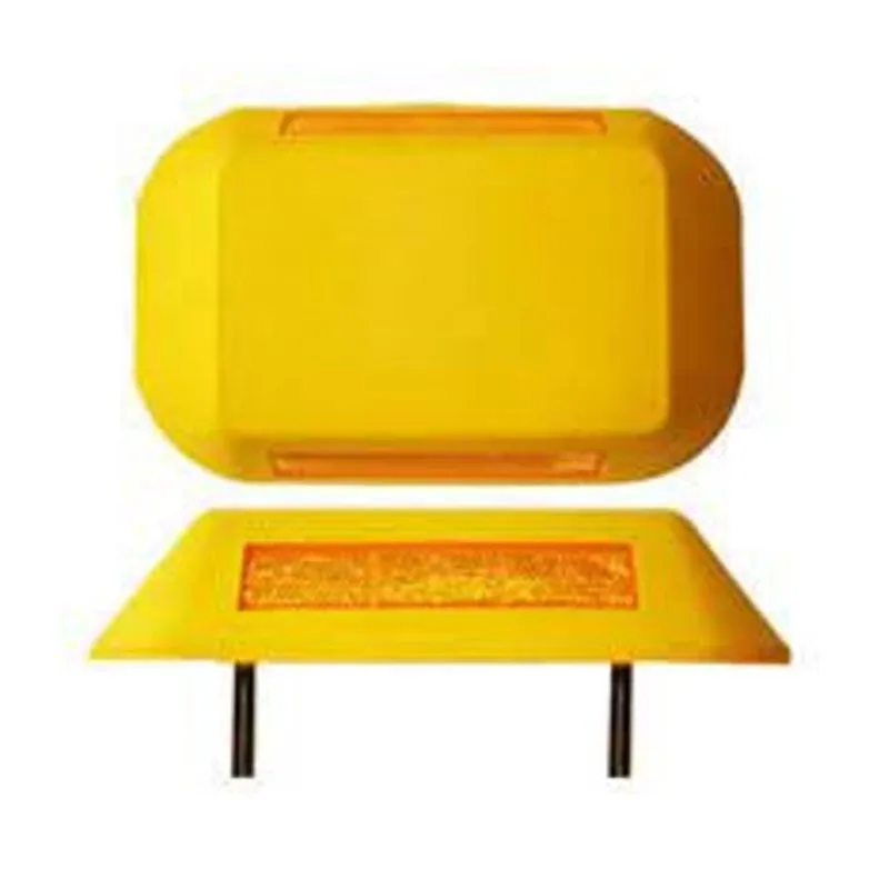 Kit Com 10 Tachões Refletivo Bidirecional Trânsito