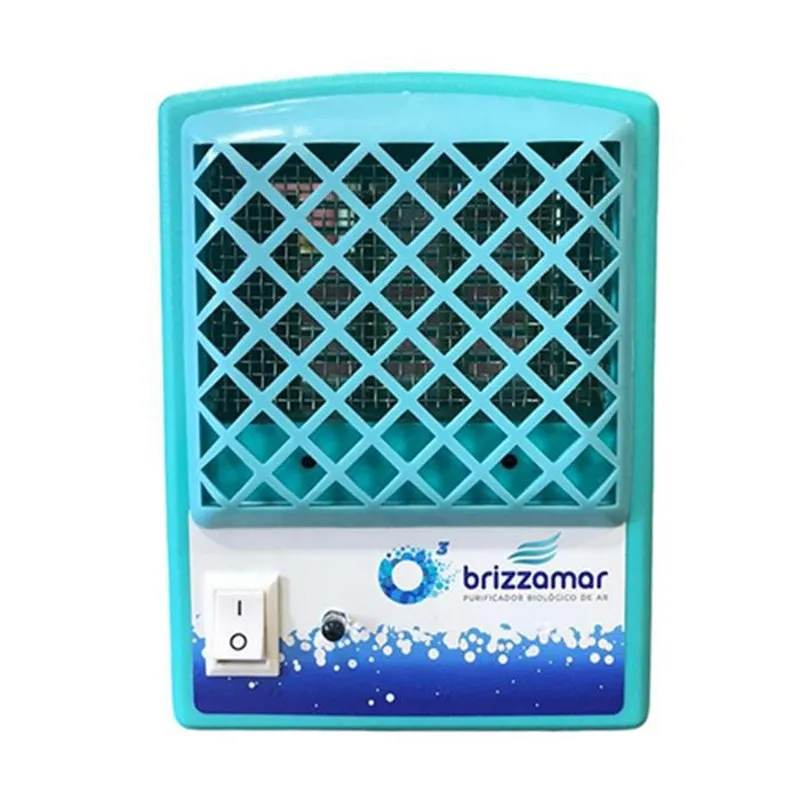 Purificador Ionizador E Ozonizador De Ar, 80m³ - Brizzamar