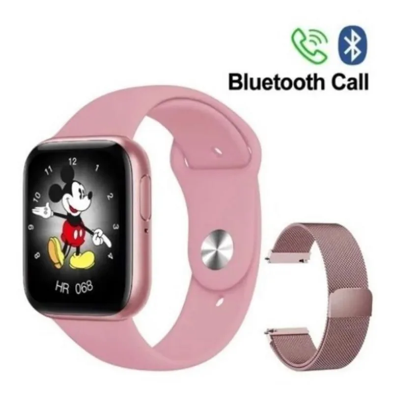 Smartwatch P80S Faz Ligação Coloca Foto + Pulseira Magnética