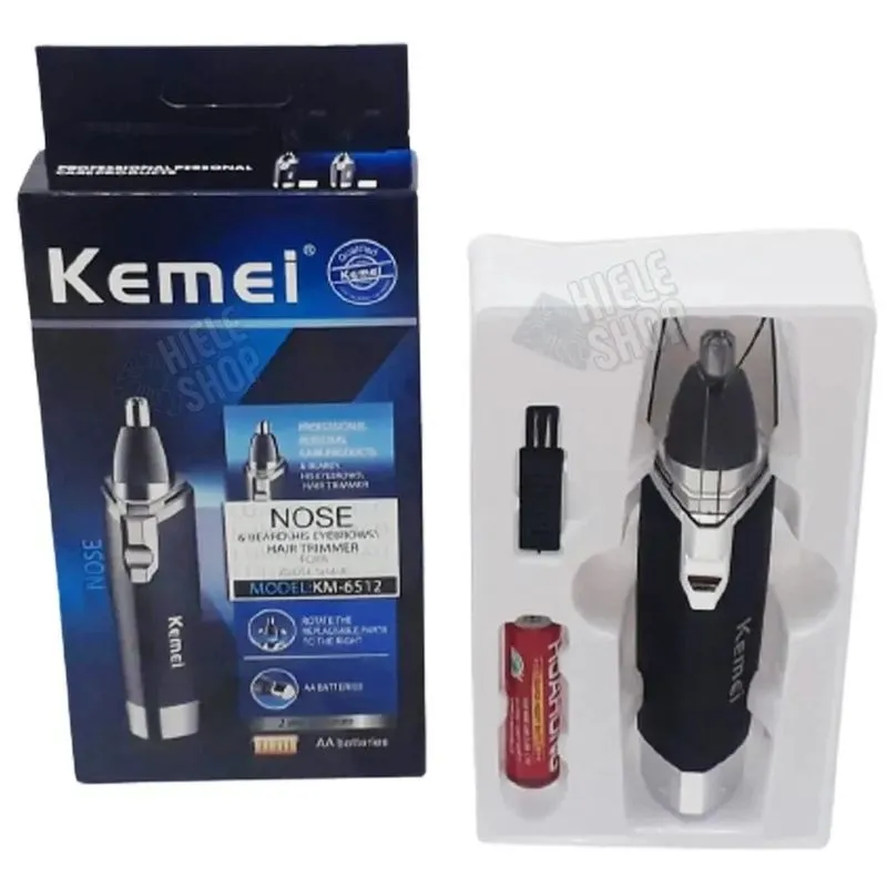 Aparador Kemei Nariz Orelha Máquina Cortar KM-6512