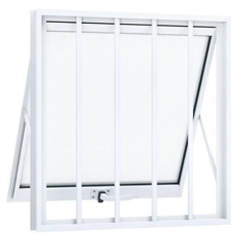 Janela Maxiar Esquadria Brasil Vetx 40X40 Branco Grade
