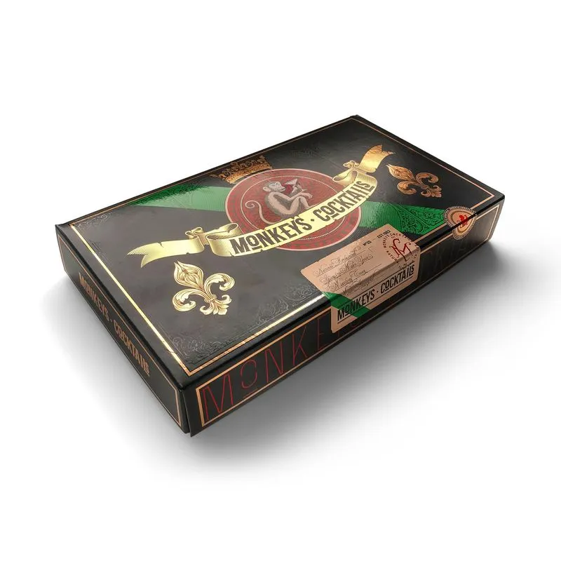 Kit Gin Tônica Monkeys Cocktails Com 8 Spices + Acessórios
