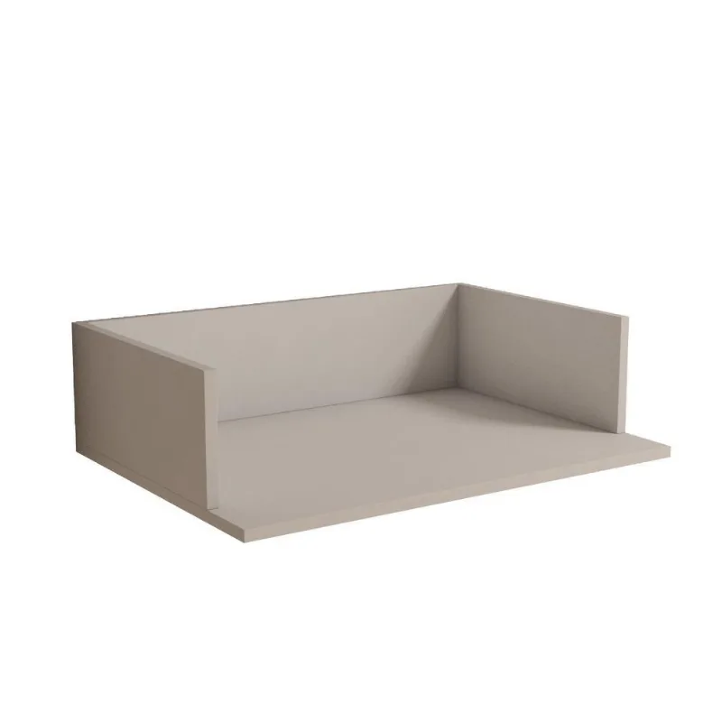 Suporte Microondas Forno Nicho Multiuso 60x15x43 Mdf Branco
