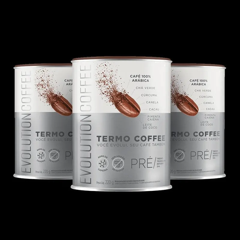Evolution Coffee - Kit 3 Unidades
