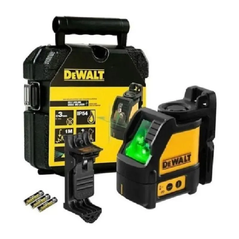 Nível Laser Verde Dewalt Dw088cg-la 30m
