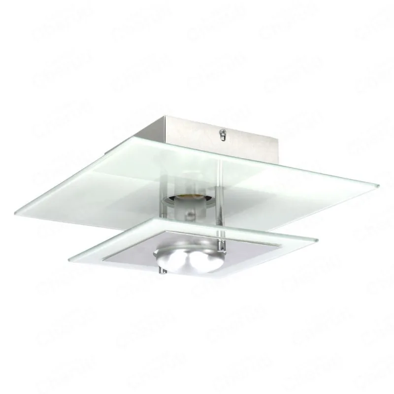 Plafon Branco 25X25 Para 1 Lâmpada