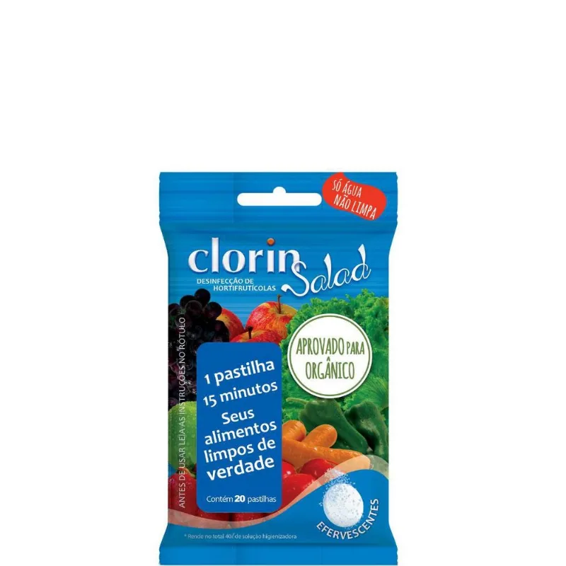 Clorin Salad - Higienização De Alimentos