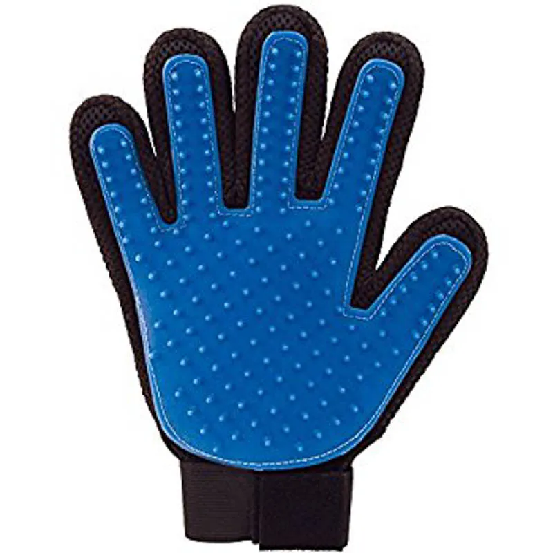 True Touch - Luvas Removedoras De Pelos (azul)