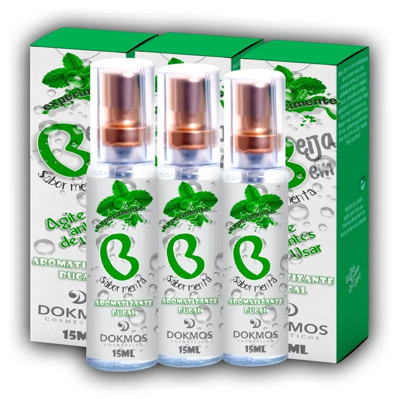 Kit Com 5 Beija Bem - Sabor Menta