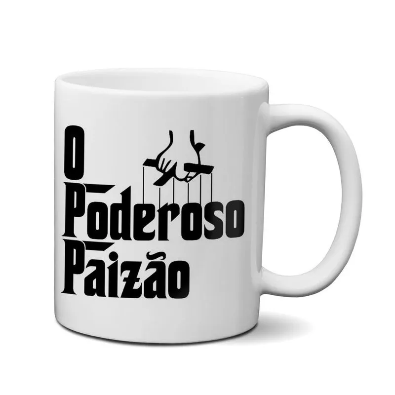 Caneca Para Dia Dos Pais Poderoso Paizão