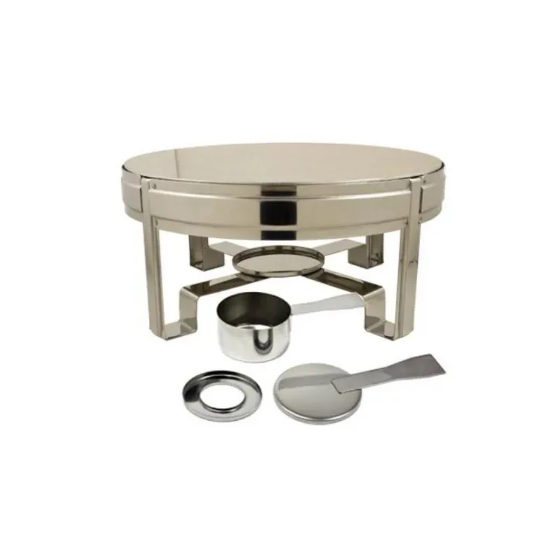 Rechaud Redondo Pequeno 25cm Inox Allissan 282