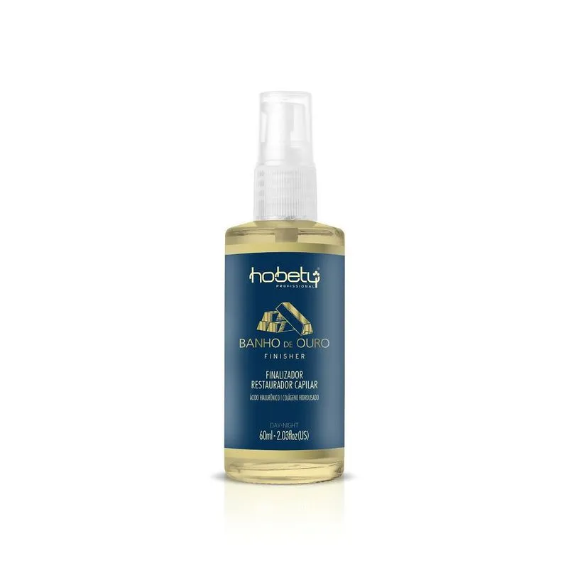 Finalizador Hobety Banho De Ouro 60ml