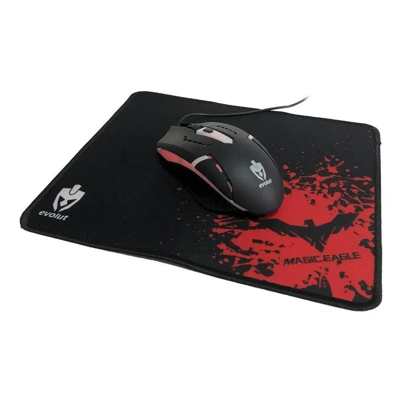 Kit Gamer Teclado Mouse Headset Mousepad Evolut Eg-51 Rgb