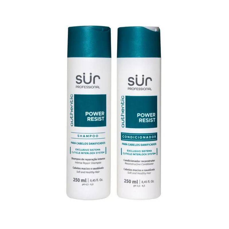 Kit Shampoo + Condicionador 250ml - Power Resist