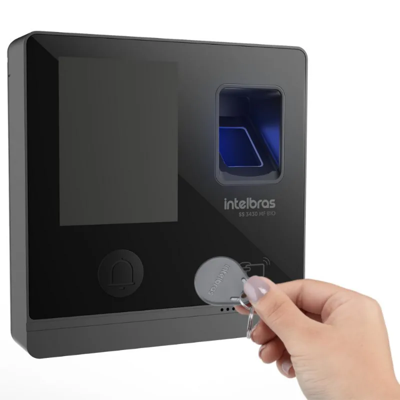 Kit Controle Entrada E Saída Biometria Ss 3430 Bio Intelbras