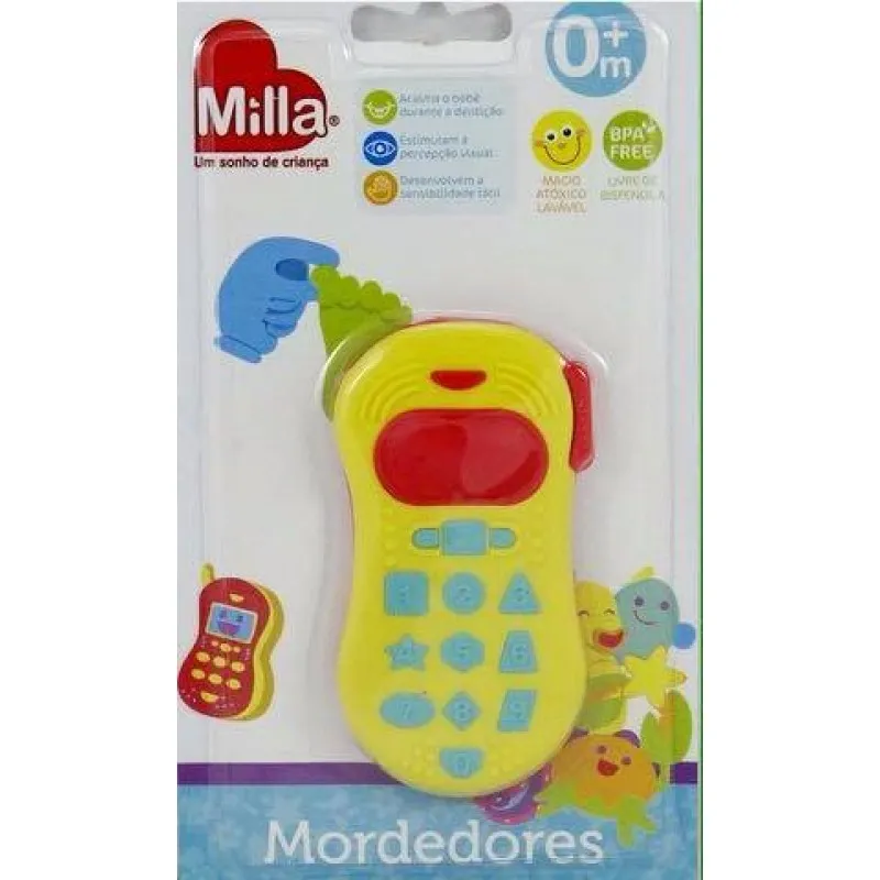 Mordedor Celular De Silicone Milla