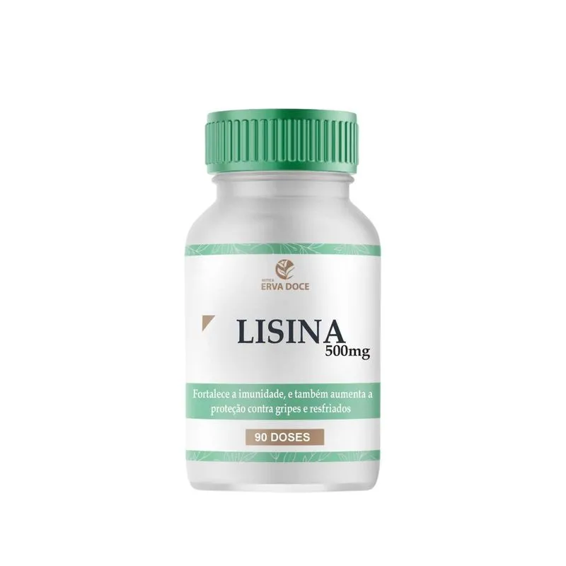 Lisina 500Mg 90 Capsulas