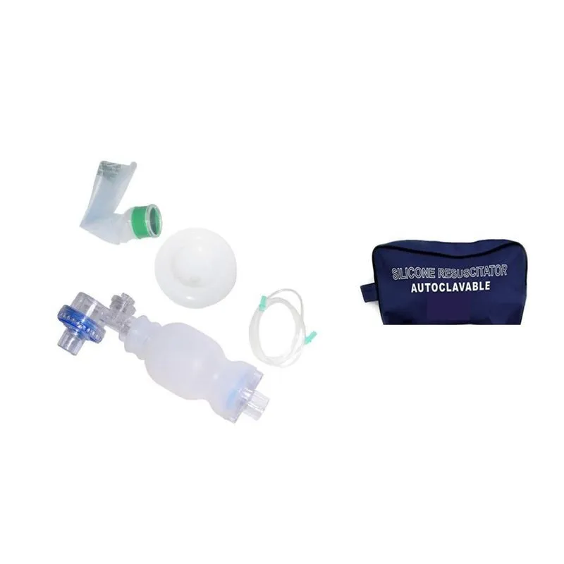 Reanimador Ressuscitador Manual Ambu Silicone - Neonatal