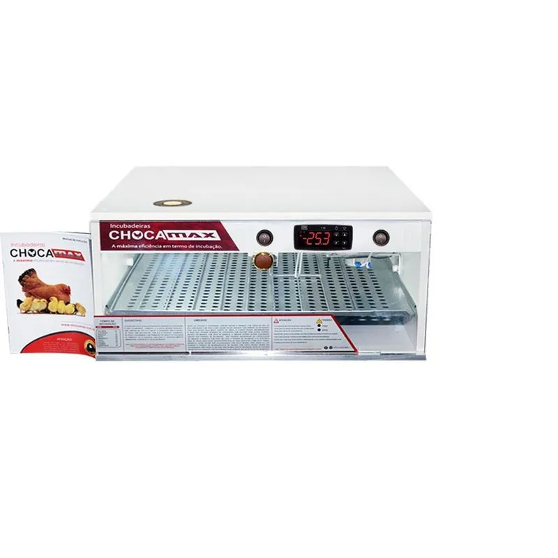 Chocadeira Ovoscópio 120 Ovos Automática Digital 110 Volts