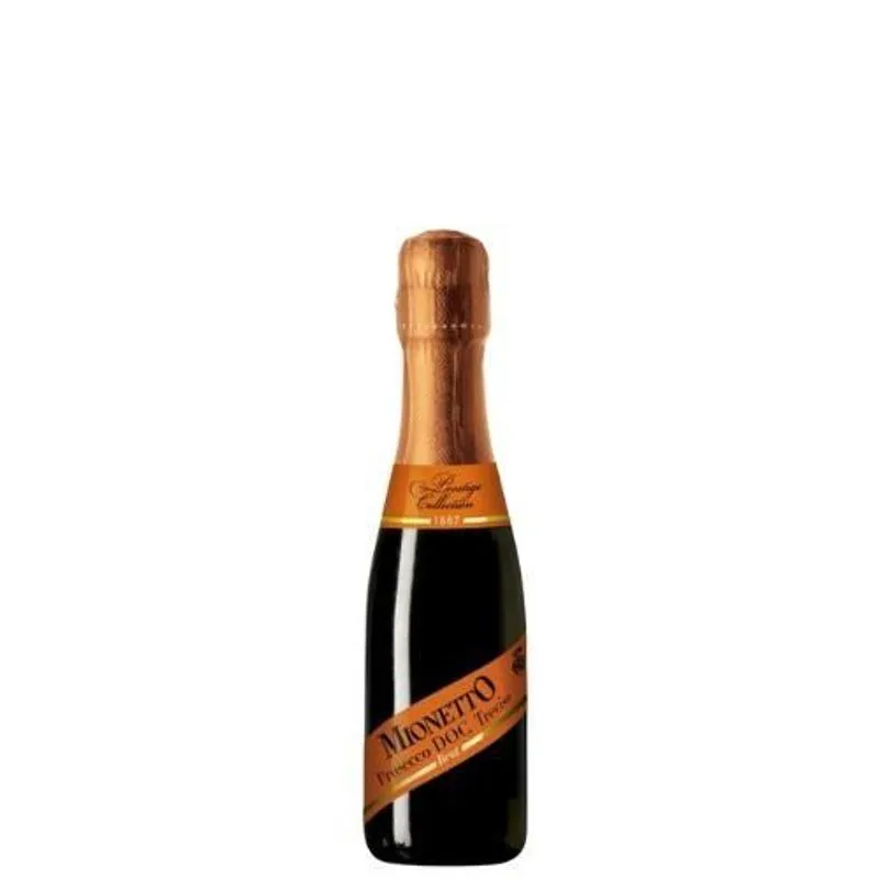 Kit 6 Unidades Prosecco Mionetto Orange Label Doc Brut 200ml