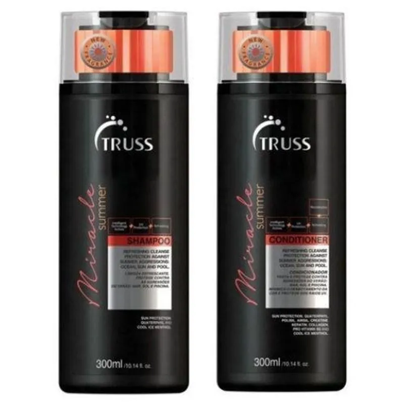Truss Miracle Summer Kit Shampoo E Condicionador 300ml