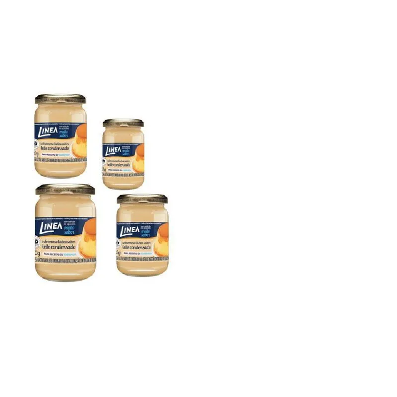 Kit Com 4 Leite Condensado Linea - 210g
