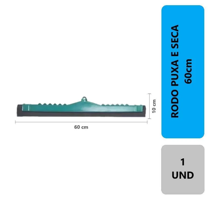 Rodo Puxa E Seca 60 Cm Reforçado Qualidade S/cabo