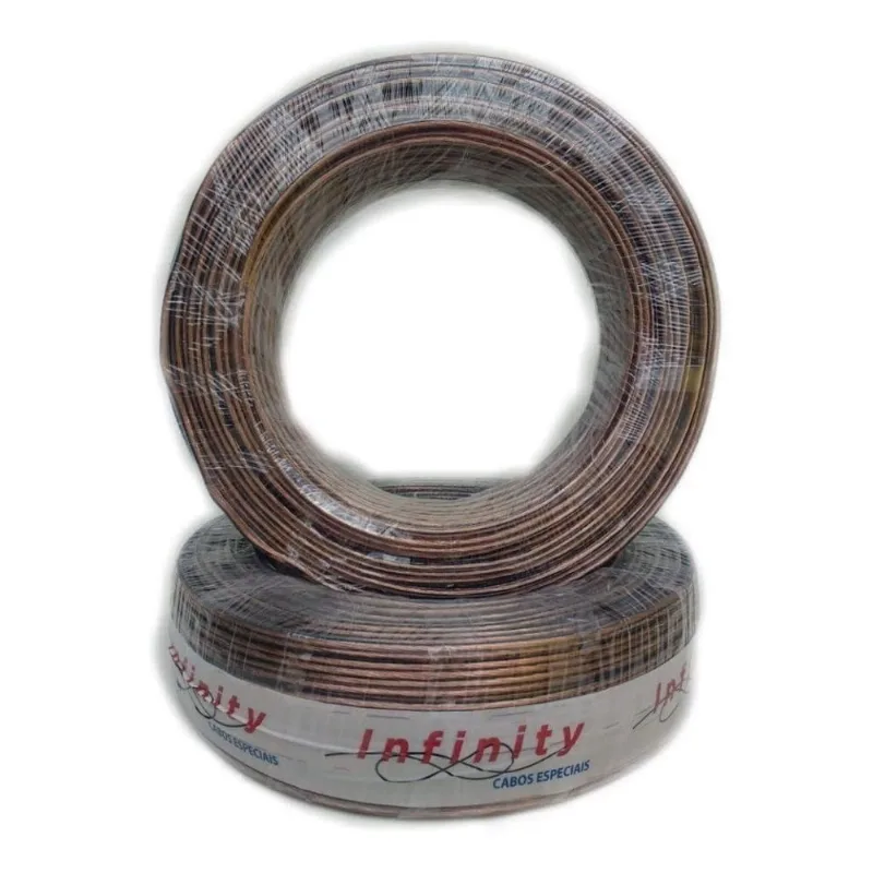 Fio Cristal Paralelo 2X1,0Mm Rolo Com 100 Metros