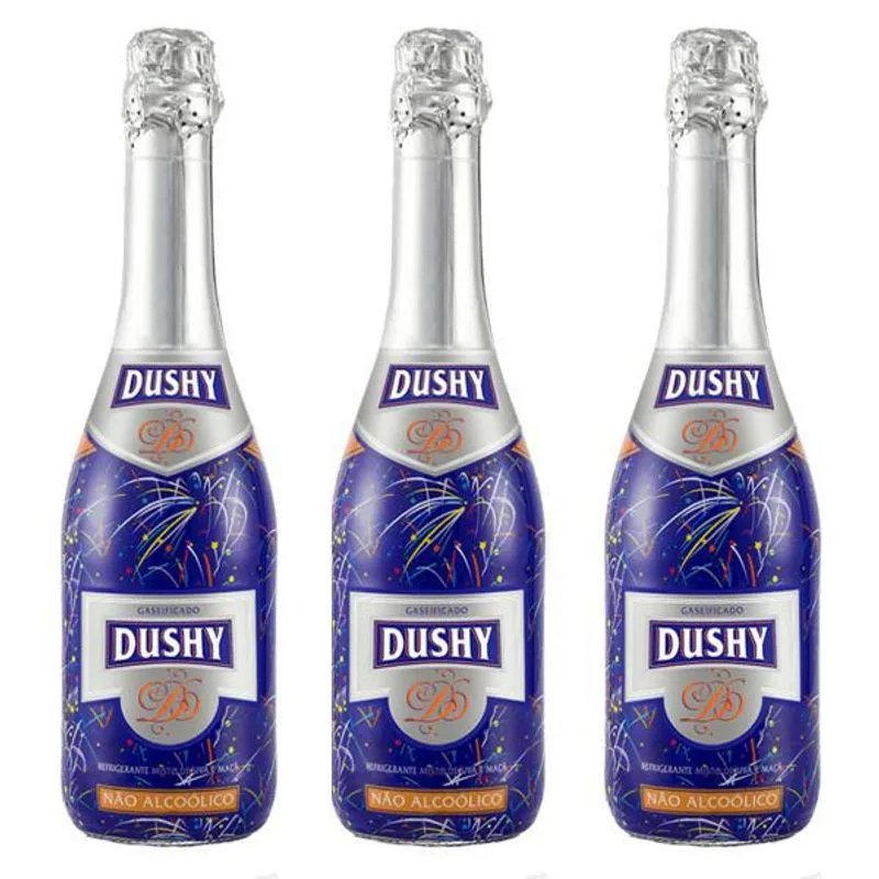 Kit 3 Gaseificado Sem Álcool Dushy Fest - 660ml